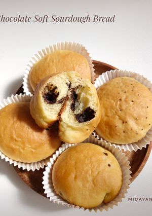 Foto resep Chocolate Sourdough Bread