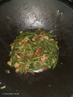 Foto resep Tumis buncis jamur kancing
