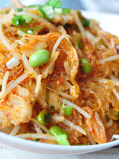 泡菜豚片炒冬粉 的食譜成品照片