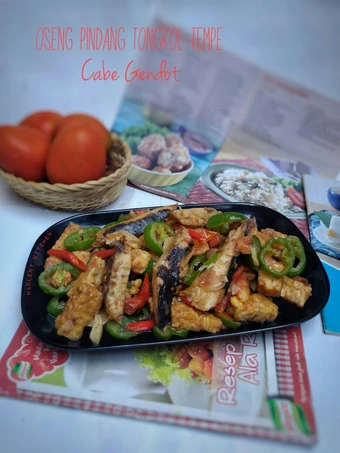 Cara Mudah Membuat Resep  Oseng Pindang Tongkol Tempe Cabe Gendot yang Enak Banget, Lezat