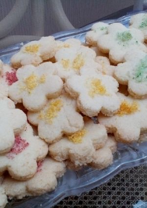 عکسی از دستور شیرینی آردی نارگیلی نوروزی
