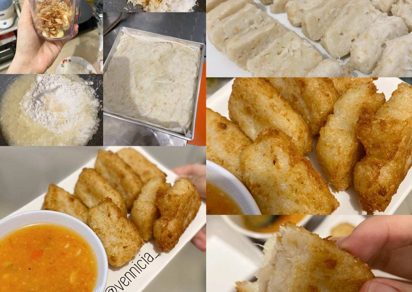 Kue lobak goreng