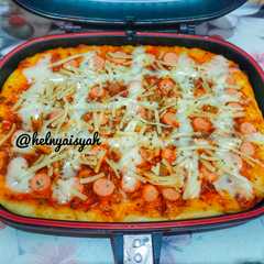Pizza Sosis Teflon (Happycall Pan)-レシピのメイン写真