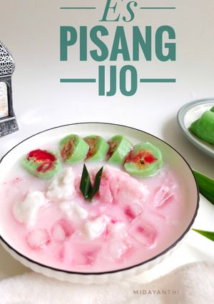 Foto resep Es Pisang Ijo