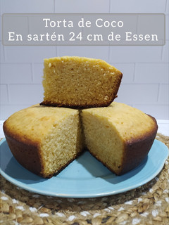 Una foto de Torta de coco en sartén 24 cm de Essen