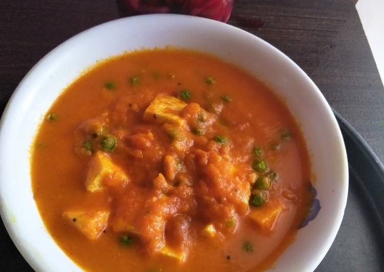 How to Prepare Speedy Matar paneer sabzi