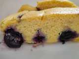 blueberry yogurt cake