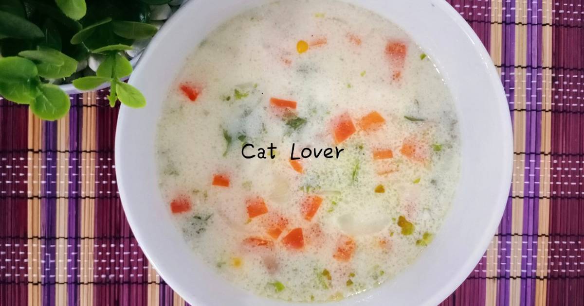 Resep Cream Soup Ala Kfc Paling Mudah dan Enak