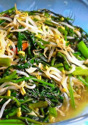 Foto resep Cah Kangkung Tauge