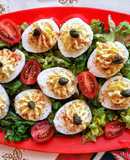 Huevos rellenos simples
