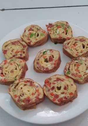 Foto resep Roll telur kornet