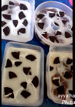 Foto resep Puding susu oreo