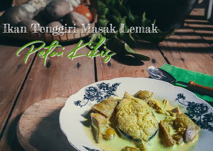 Ikan tenggiri masak lemak petai kikis# menu ikan # maraton raya