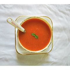 Tomato soup A picture of Tomato soup.
