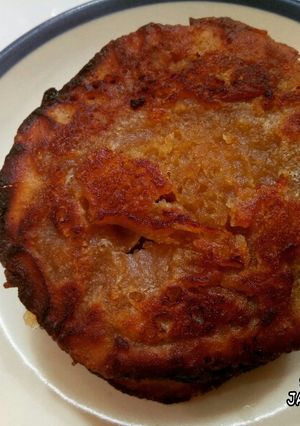 A picture of Jaggery Malpua.