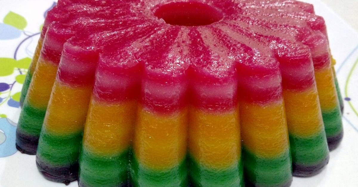 Resep Lapis Pelangi Oleh Devalesha Kitchen Cookpad