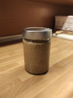 Una foto de Crema de almendras en Thermomix sin azúcar