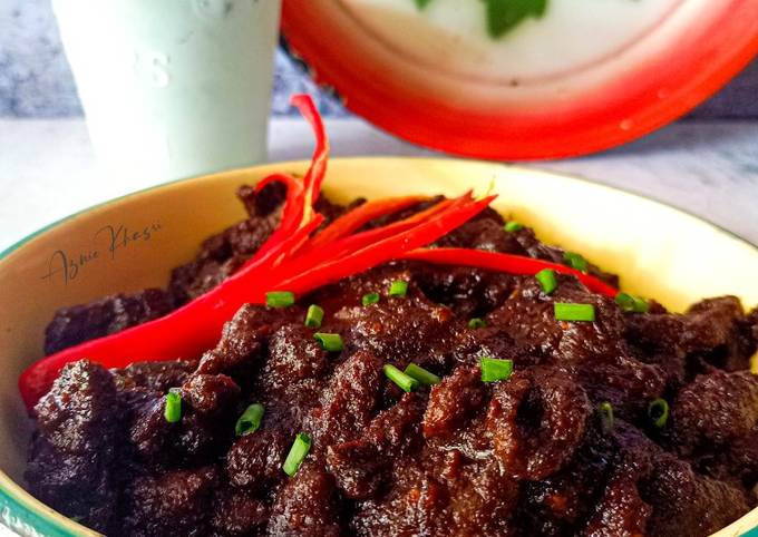 Daging & Paru Masak Sambal Kicap (Mak Misah)