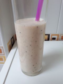 Una foto de Batido de plátano nutritivo