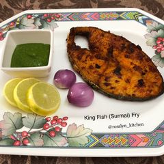 A picture of King Fish (Surmai) Fry.