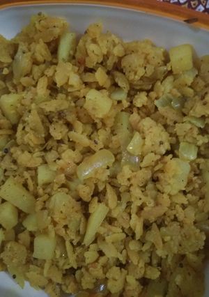 A picture of Poha.