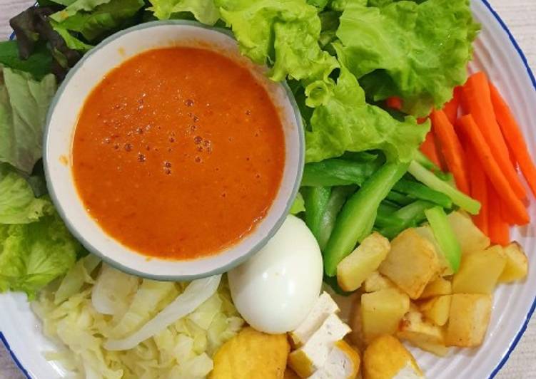 Bumbu Gado-gado | Cara Masak Gado-gado Yang Menggugah Selera
