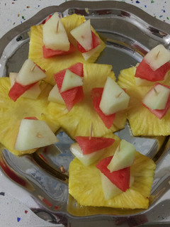 Una foto de Postre de piña