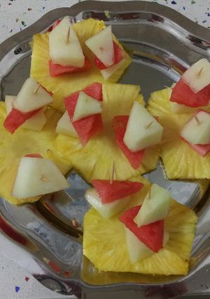Una foto de Postre de piña