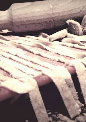 A picture of Spelt Tagliolini Pasta.