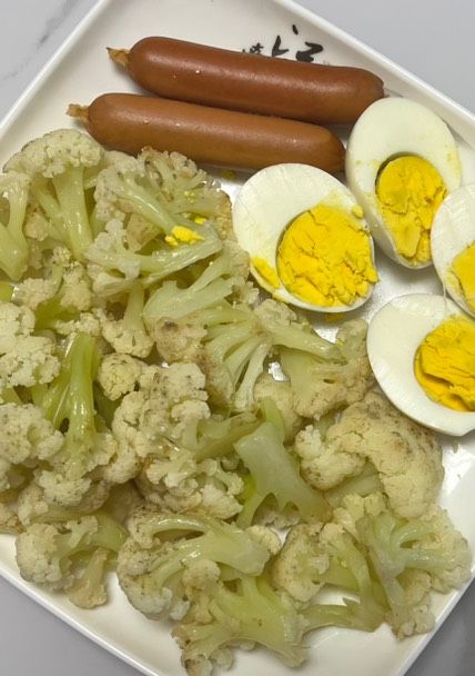 Una foto de Huevos con Coliflor
