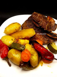 Una foto de Churrasco al horno