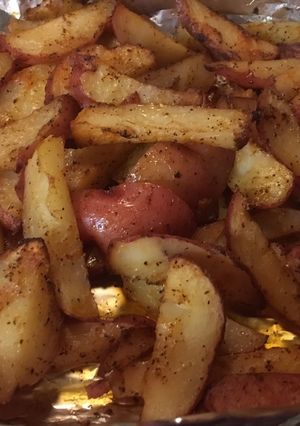Una foto de Papas al horno