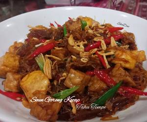Resep Terbaik Soun Goreng Kecap Tahu Tempe Paling Enak