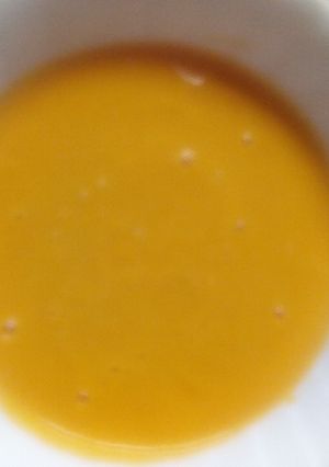 A picture of Pumpkin soup.