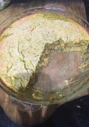 Una foto de Pastel de zapallitos y zanahoria