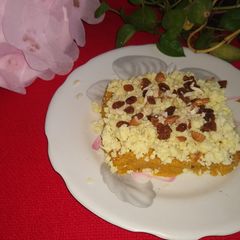A picture of Mango malai burfi.