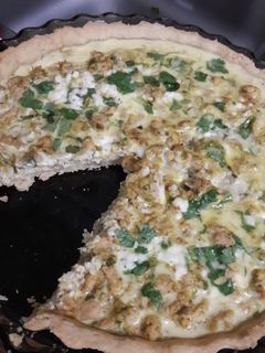 Une photo de Quiche au poulet🐔