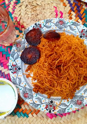 عکسی از دستور 🍝ماکارونی با سویا🍝