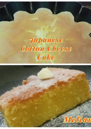 Foto resep Messy Japanese Cotton Cheesecake