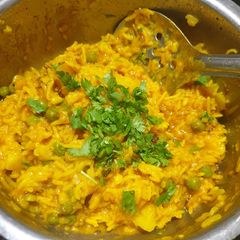 Daal masala khichadi A picture of Daal masala khichadi.