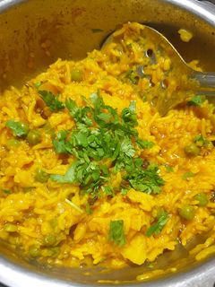 A picture of Daal masala khichadi.