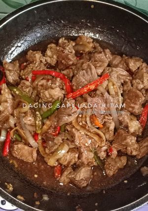 Foto resep Daging sapi Lada hitam
