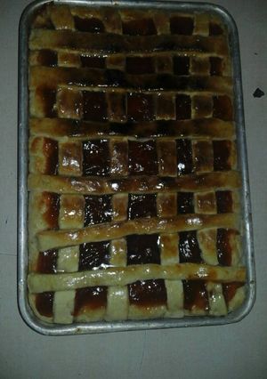 Una foto de Pasta farola de membrillo ♡
