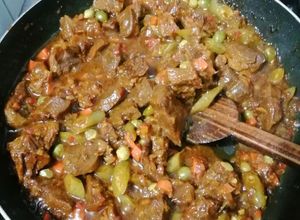 Una foto de Carne "Murillo" en salsa