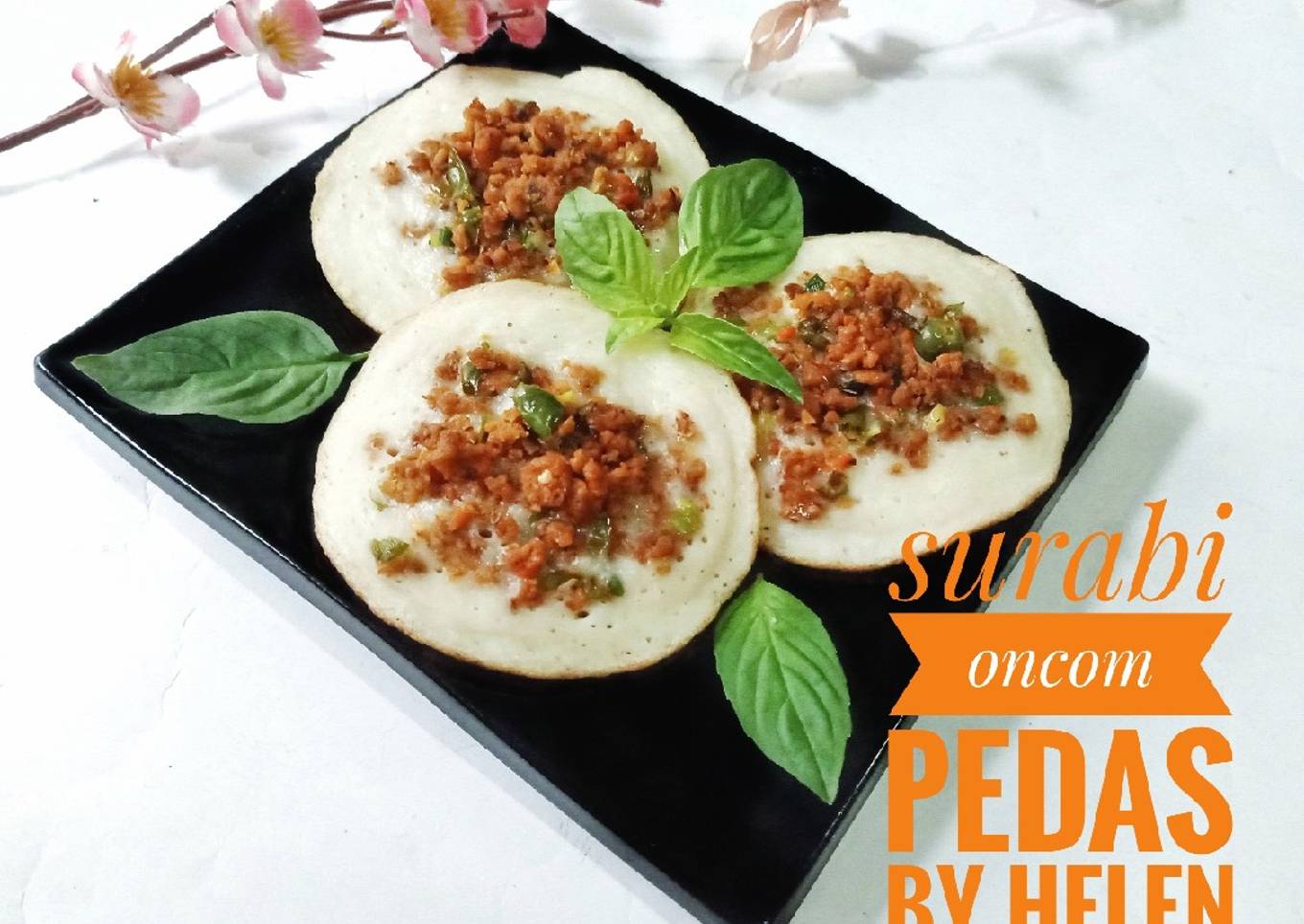 Surabi oncom pedas
