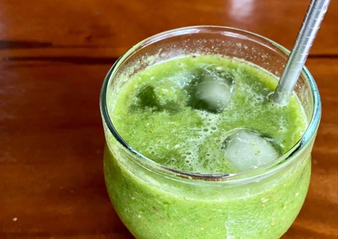 Cara Gampang Menyiapkan Green Smoothie, Enak