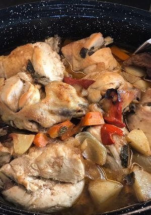 รูปของ ไก่อบแบบเมดิเตอริเนียน(กรีกสไตล์)