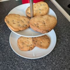 A picture of Small batch of Chocolate chip shortbread.