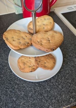 A picture of Small batch of Chocolate chip shortbread.