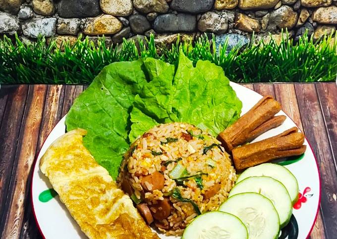 Nasi Goreng Kornet Sosis